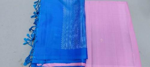 SOFT SILK SAREE WITH BLOUSE